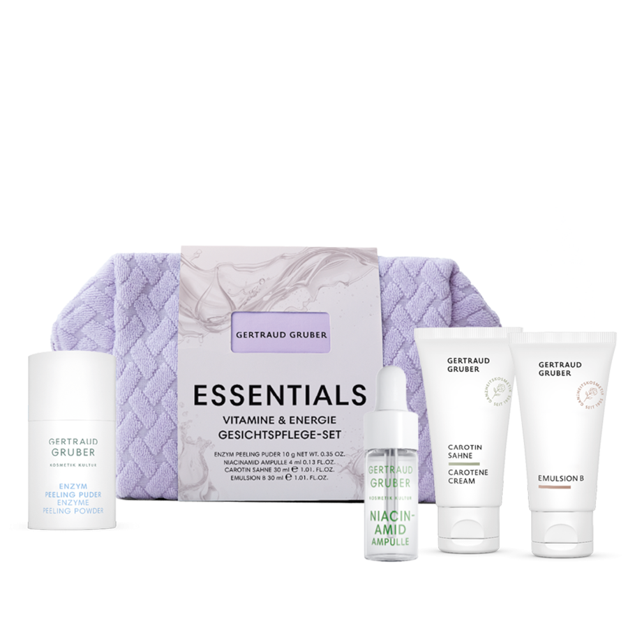 Gertraud Gruber Essentials Vitamine & Energie Gesichtspflege-Set